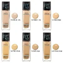 Maybelline Fit Me Matte + Poreless Foundation 30ml